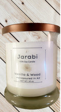 Load image into Gallery viewer, Jarabi Vanilla &amp; Wood Candle
